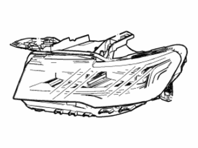 GM 84950142 Headlamp Assembly, Front