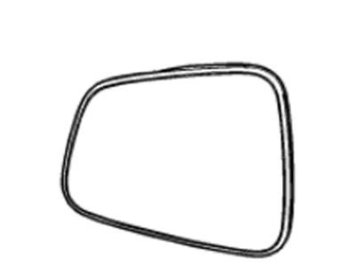 GM 95183202 Mirror, Outside Rear View (Reflector Glass & Backing Plate)