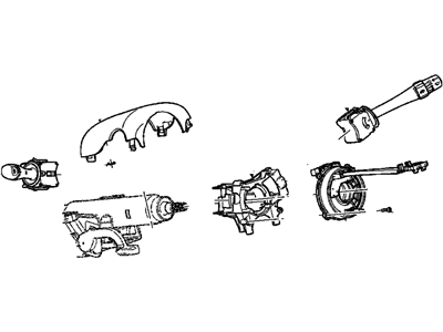 GM 15908975 Switch Assembly, Turn Signal & Headlamp & Headlamp Dimmer & Windshield Wiper