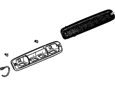 GM 5978318 Lamp Assembly, High Mount Stop & Cargo
