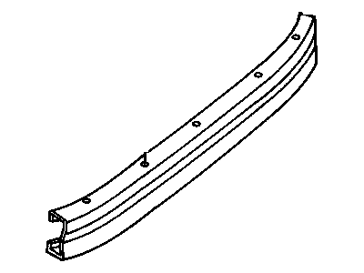 GM 22532277 Bar, Rear Bumper Imp