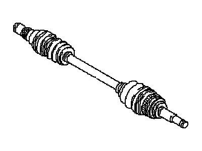 Pontiac G3 Axle Shaft - 42702793