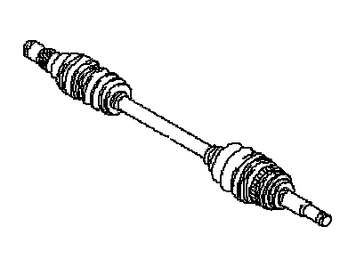 2011 Chevrolet Aveo Axle Shaft - 42702798