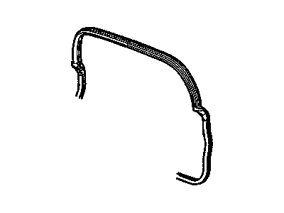 GM 15145847 Weatherstrip Assembly, M/Gate Window