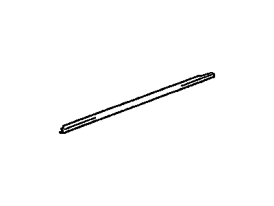2005 Pontiac Vibe Door Seal - 88973159