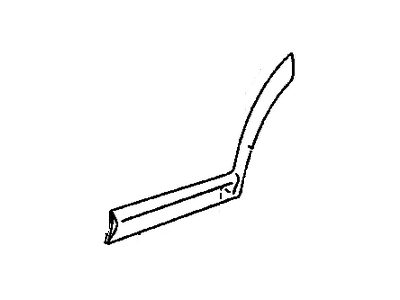 2005 Pontiac Vibe Door Moldings - 88973246