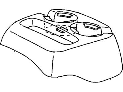 Chevrolet S10 Cup Holder - 15735253