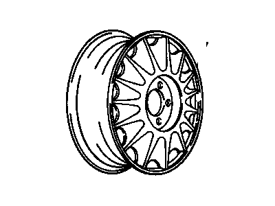 1994 Buick Regal Spare Wheel - 12516126