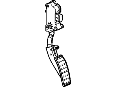 GM 25742400 Pedal,Accelerator