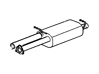 GM 15025768 Exhaust Muffler Assembly