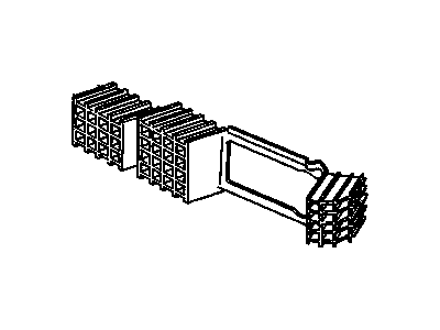 GM 16503966 Absorber, Front Bumper Fascia Energy