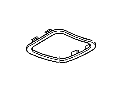GM 12530360 Console,Roof