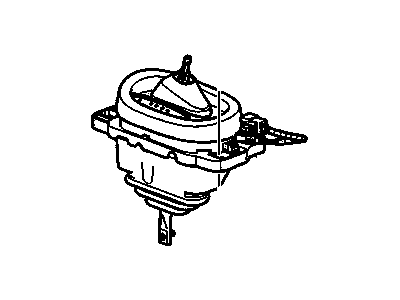 GM 20916957 Control Assembly, Automatic Transmission *Lark Yellow