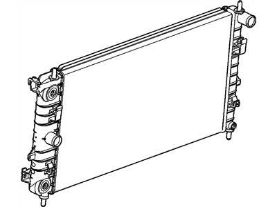 GM 22717621 Radiator Assembly