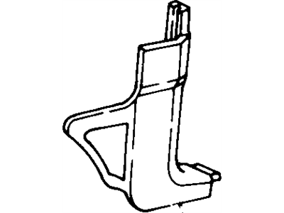 GM 15967551 Panel Assembly, Body Hinge Pillar Trim *Gray