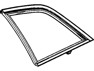 GM 96866042 Window Assembly, Quarter