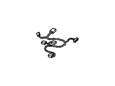 88934565 GM Driver Seat Adjuster Wiring Harness Assembly Illustration 1 of 1