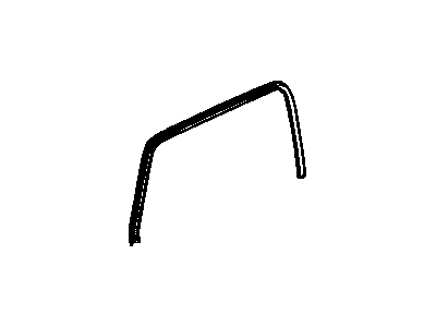 GM 15857164 Weatherstrip,Front Side Door Window Inner