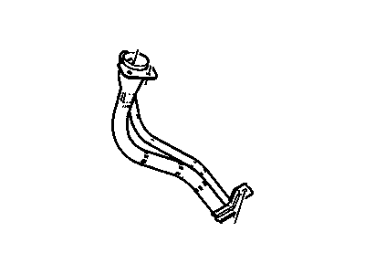 Cadillac Fuel Filler Hose - 22742095