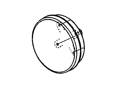 GM 15130067 Clutch Assembly, Fan Blade