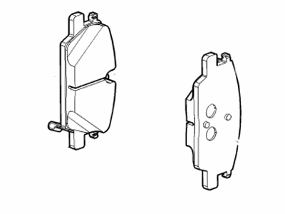 GM 84803889 Pad Kit, Front Disc Brk