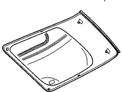 25852546 - Genuine GM Window Assembly, Body Side