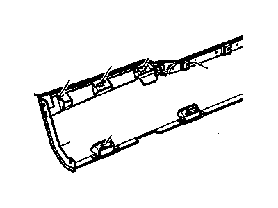 GM 23180162 Molding,Rocker Panel