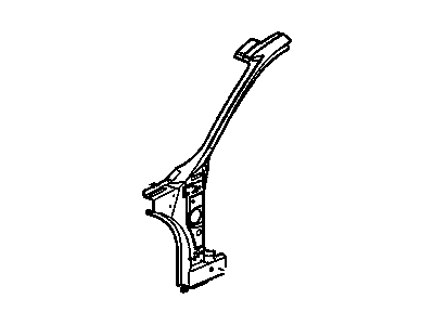 GM 10294707 Reinforcement, Front Side Door Lower Hinge (Body Side)