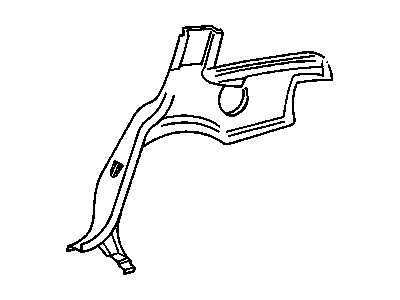20696929 GM Quarter Outer Panel Illustration 1 of 1