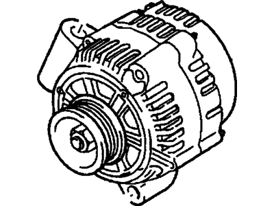 GM 19244788 GENERATOR Assembly (Remanufacture) *Mating Connect