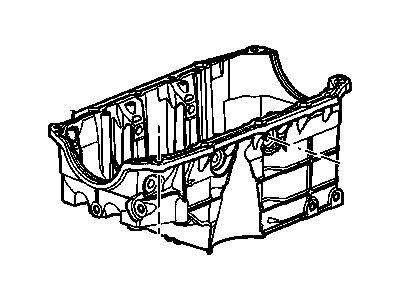 Chevrolet Uplander Oil Pan - 12603201