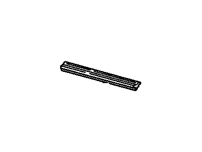 GM 22598007 Sealing Strip Assembly, Rear Side Door Window Outer