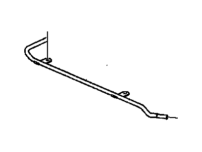 2001 Cadillac Deville Cooling Hose - 25692230