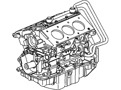 GM 22721994 Engine Asm,3.0 L (181 Cubic Inch Displacement) Service Partial