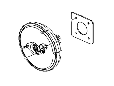 Saturn Brake Booster - 21013196