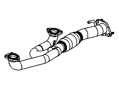 Saturn Vue Exhaust Pipe - 15250584