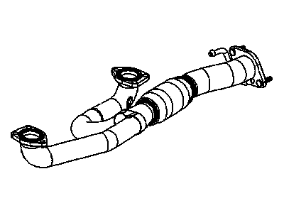 2004 Saturn Vue Exhaust Pipe - 15250584