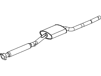Saturn Vue Exhaust Pipe - 15898909