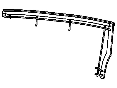 GM 20159808 Frm Asm Rear Seat Back
