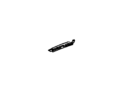 10120141 GM Molding Assembly, Reveal Windshield Side Illustration 1 of 1