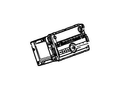 GM 22754032 Radio Assembly, Amplitude Modulation/Frequency Modulation Stereo & Clock & Audio/Vide