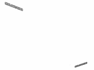 Chevrolet Colorado Emblem - 84471222