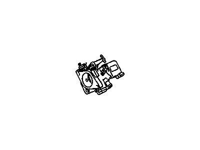 GM 24500167 Fuel Injection Air Meter BODY