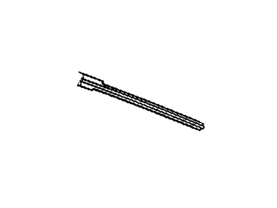 GM 22605166 Sealing Strip Assembly, Rear Side Door Window Outer