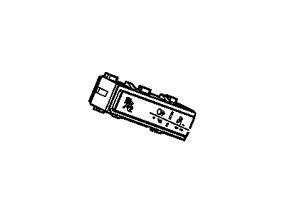 GM 20846675 Display,Instrument Panel Airbag Arming Status