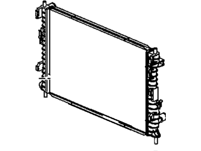 GM 15821839 Radiator Assembly