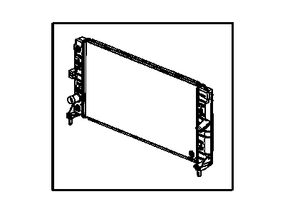 2006 Chevrolet Monte Carlo Radiator - 15140592