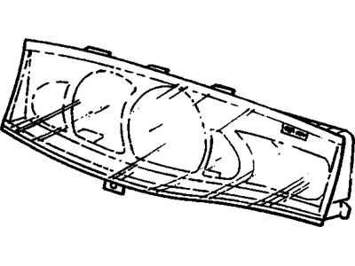 GM 24406545 Lens,Instrument Cluster