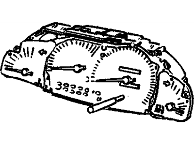 Cadillac Seville Instrument Cluster - 25755392