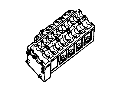 1991 Chevrolet Corvette Cylinder Head - 12516175